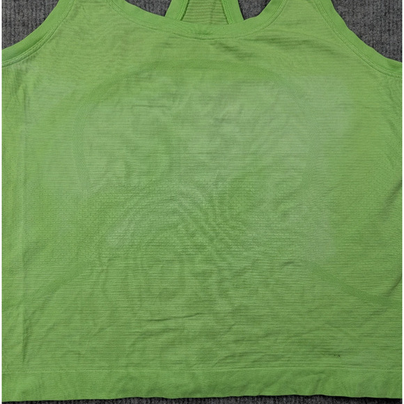 Lululemon Swiftly Tech Tank Womens 8 Green Racerback Hip Length 2.0 Athletic - Picture 3 of 6